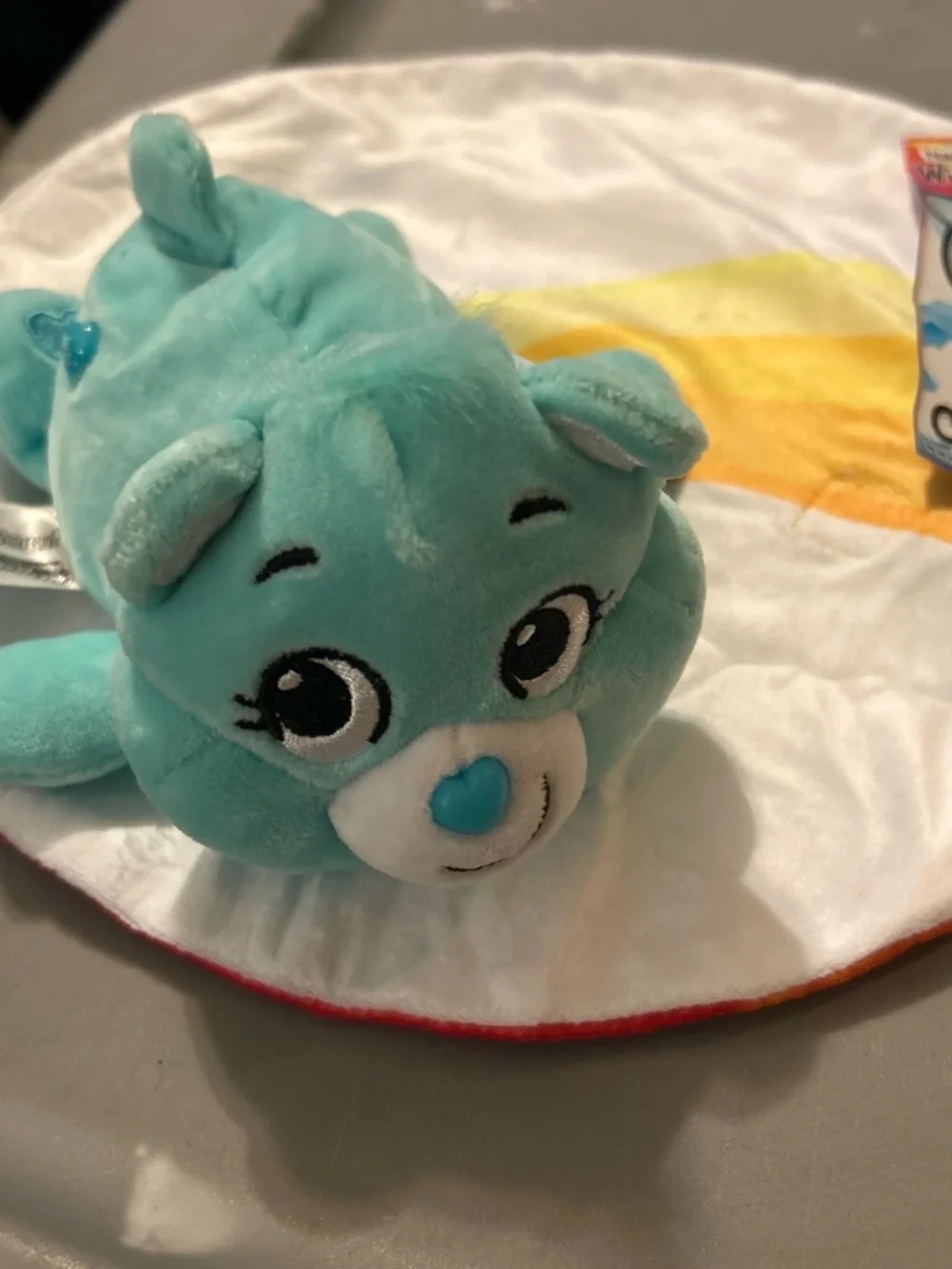 Plush Rainbow Caterpillar Soft Toy - Multicolor